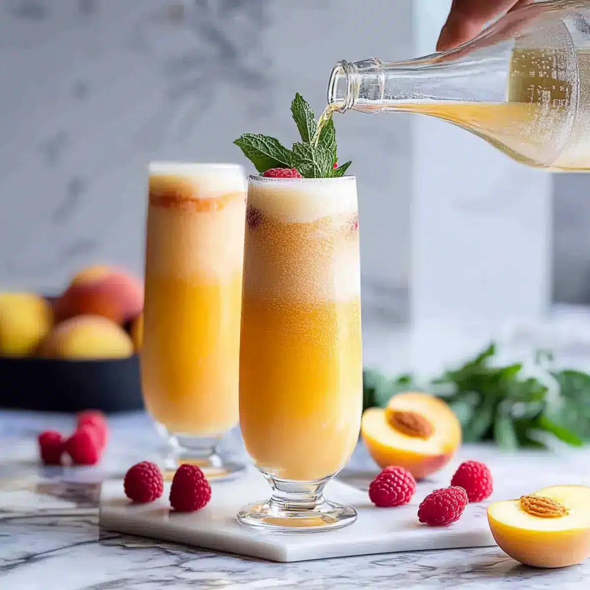 Delightful Peach Bellini Mocktail for Refreshing Summer Sips 3 9e11dfe7 31b3 4b4f 8d34