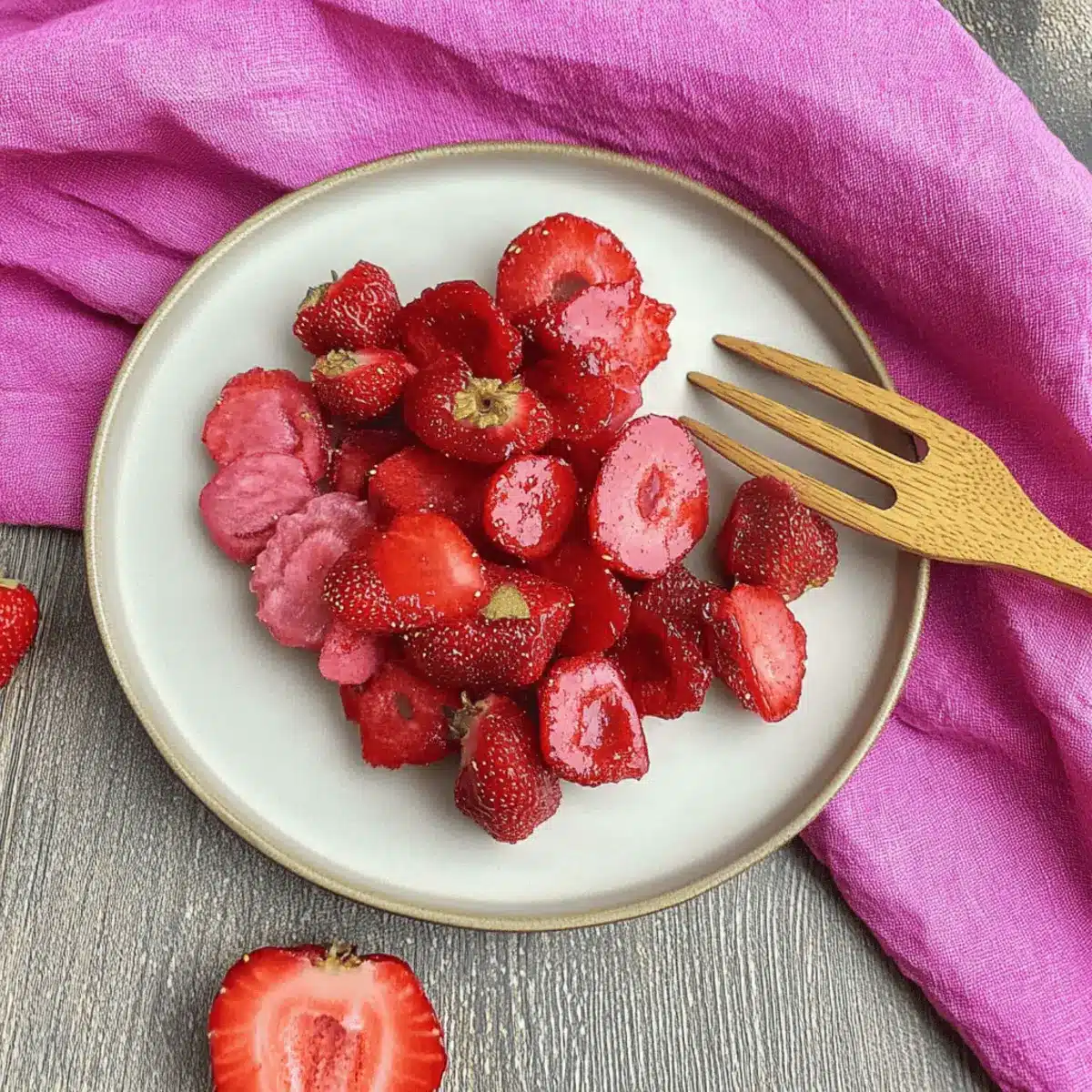 Crispy Air Fryer Strawberries for Guilt-Free Snacking 3 Air Fryer Strawberries pjkvm2
