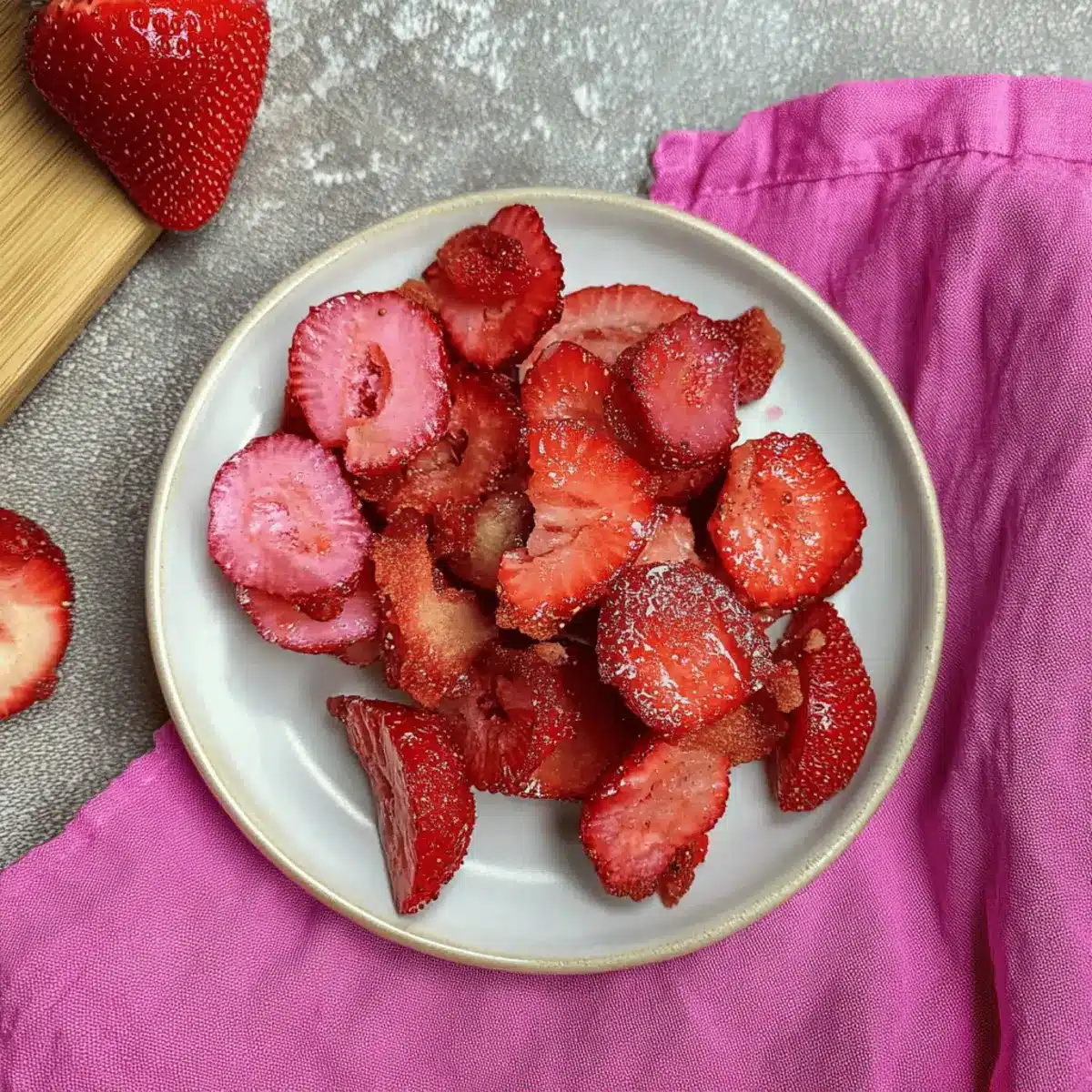 Crispy Air Fryer Strawberries for Guilt-Free Snacking 2 Air Fryer Strawberries ppjhwl