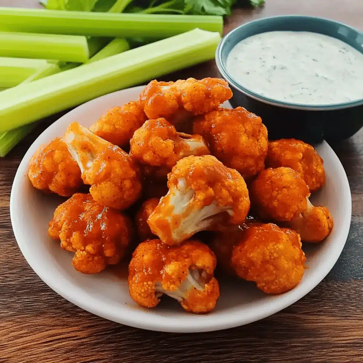 Buffalo Cauliflower Wings hcohpn