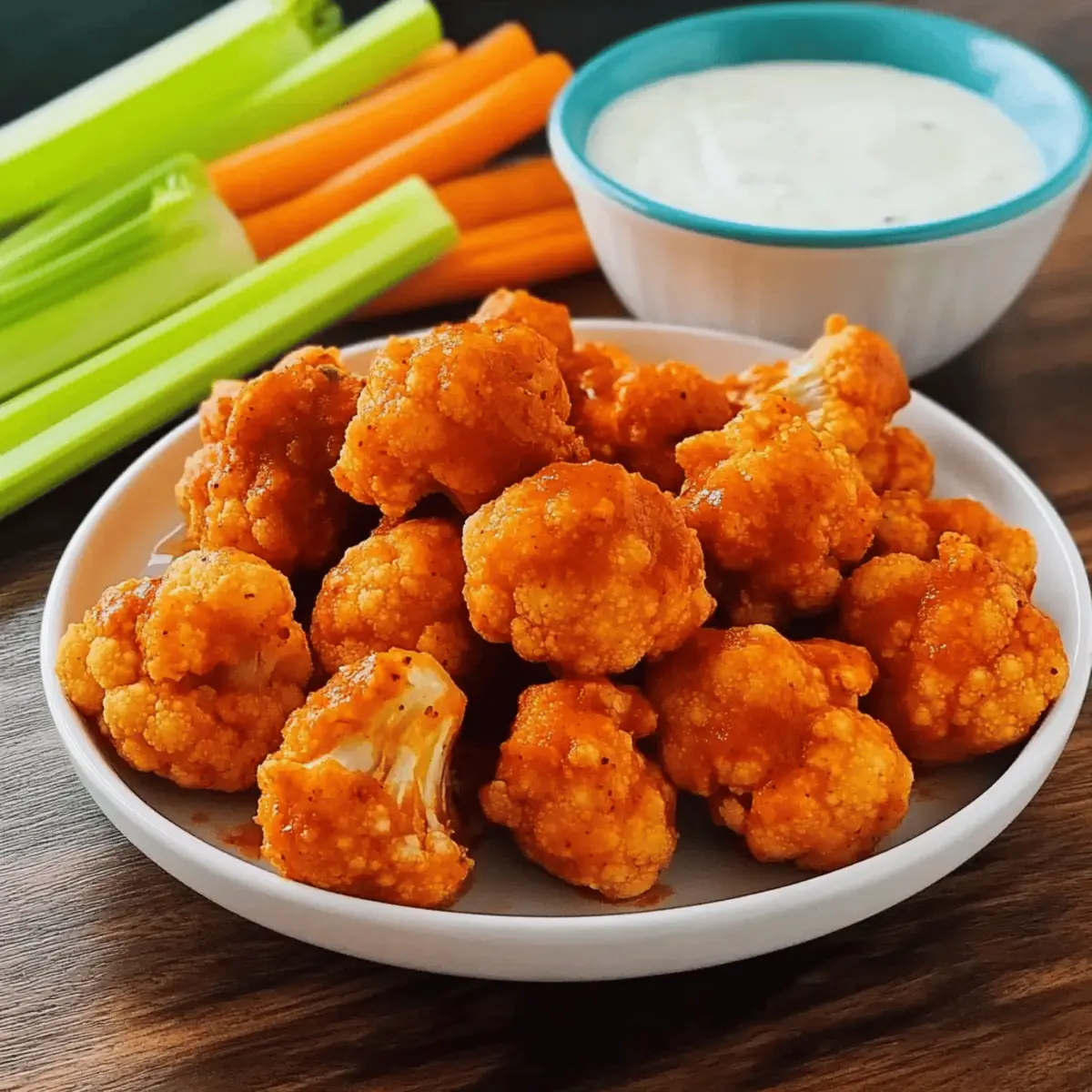 Crispy Buffalo Cauliflower Wings That Everyone Will Love 2