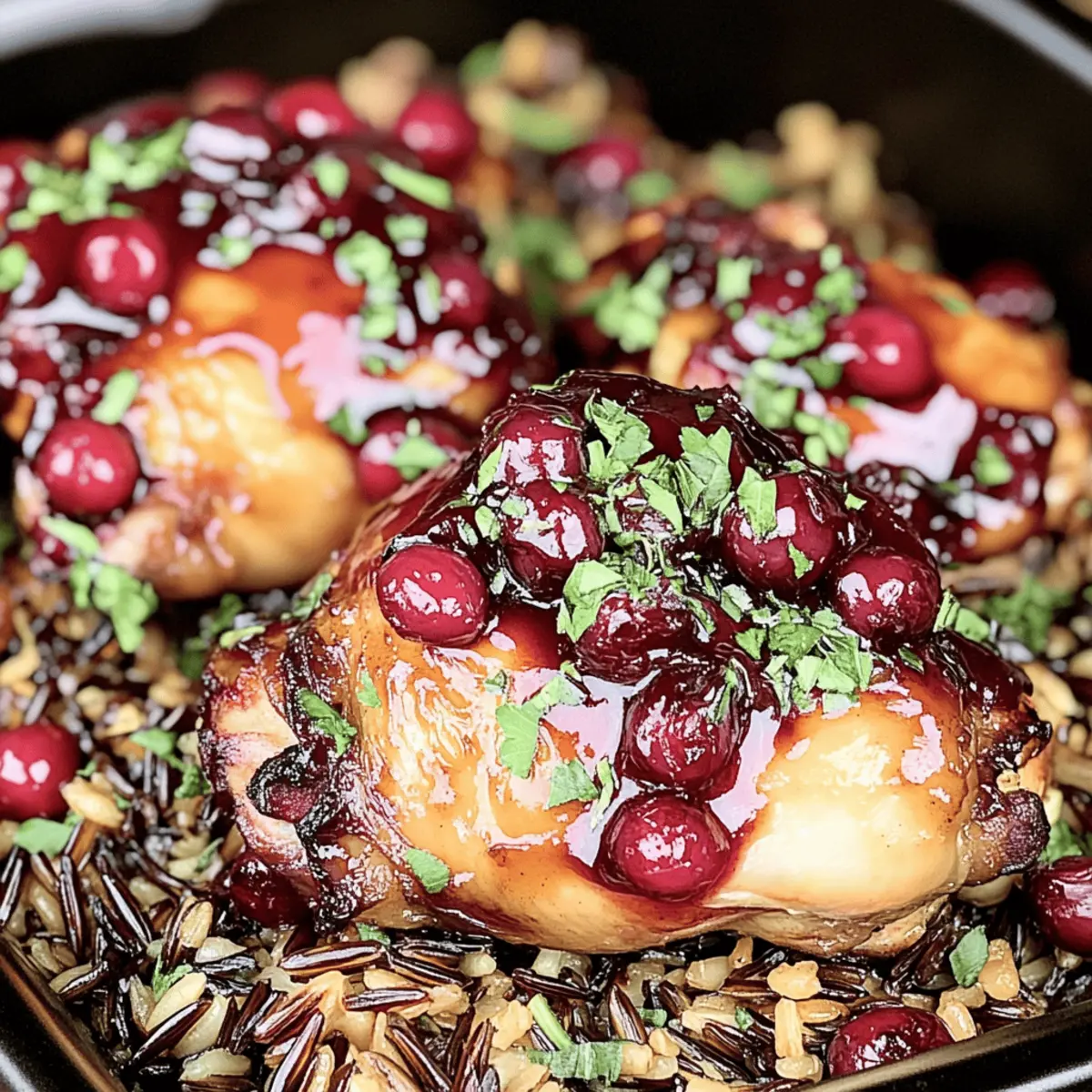 Cranberry Glazed Chicken Thighs for a Cozy Weeknight Dinner 1 Cranberry Glazed Chicken Thighs p1df8q