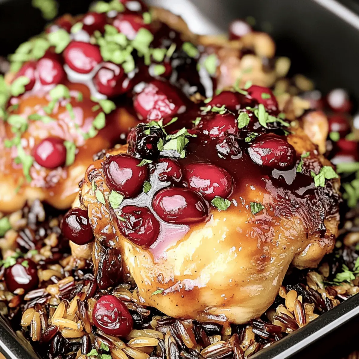 Cranberry Glazed Chicken Thighs for a Cozy Weeknight Dinner 4 Cranberry Glazed Chicken Thighs