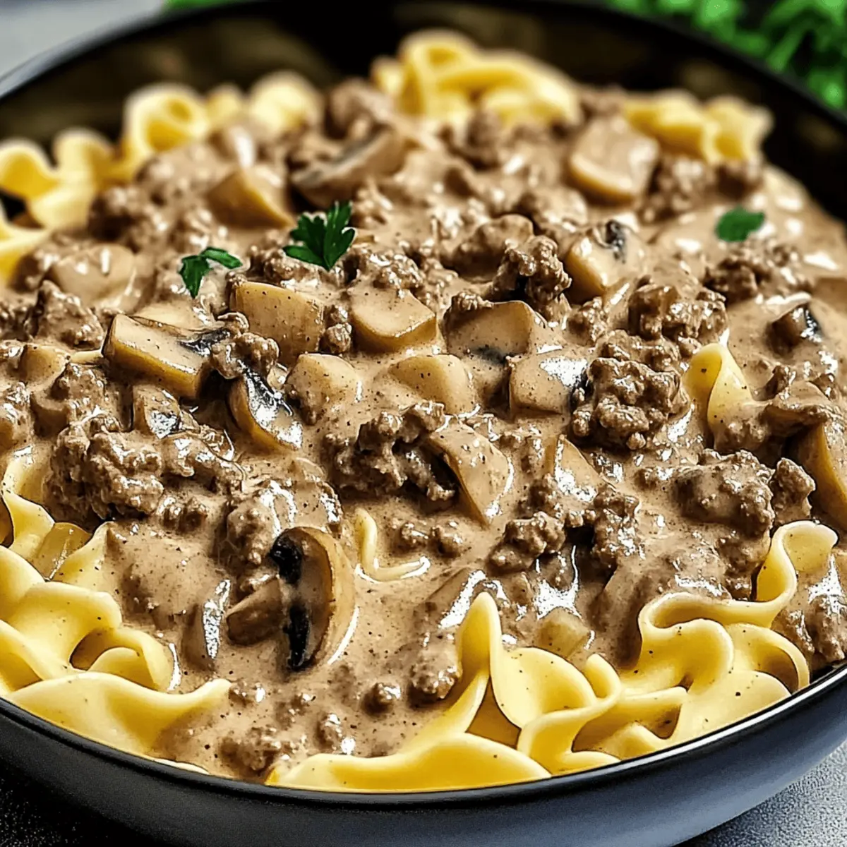 Creamy Ground Beef Stroganoff that Feels Like Home 2 Creamy Ground Beef Stroganoff ezv3do