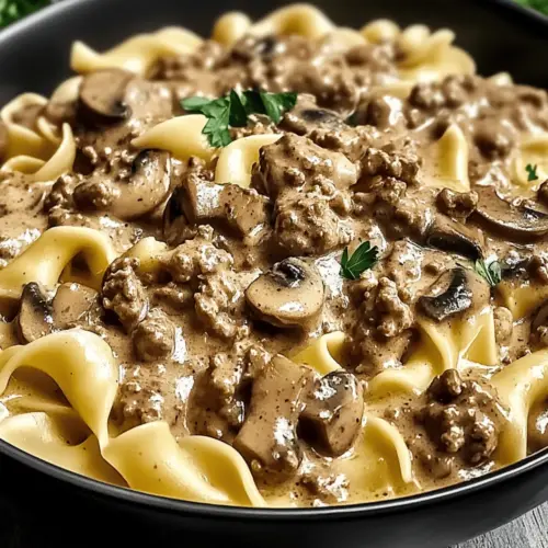 Creamy Ground Beef Stroganoff that Feels Like Home 3 Creamy Ground Beef Stroganoff