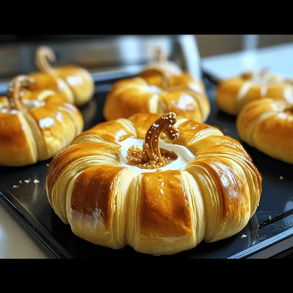Crescent Pumpkins with Cream Cheese and Pumpkin Pie Bliss 2 Crescent Pumpkins with Cream Cheese and Pumpkin Pie izewbb