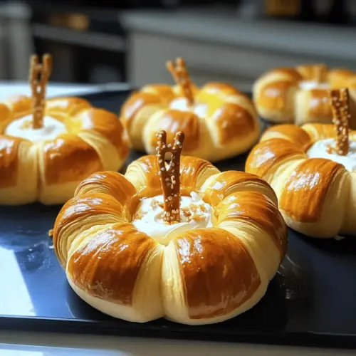Crescent Pumpkins with Cream Cheese and Pumpkin Pie Bliss 20 Crescent Pumpkins with Cream Cheese and Pumpkin Pie