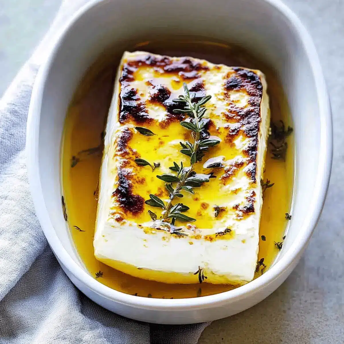 Baked Feta with Honey and Thyme for Irresistible Bliss 1 Feta with Honey and Thyme bskz8s