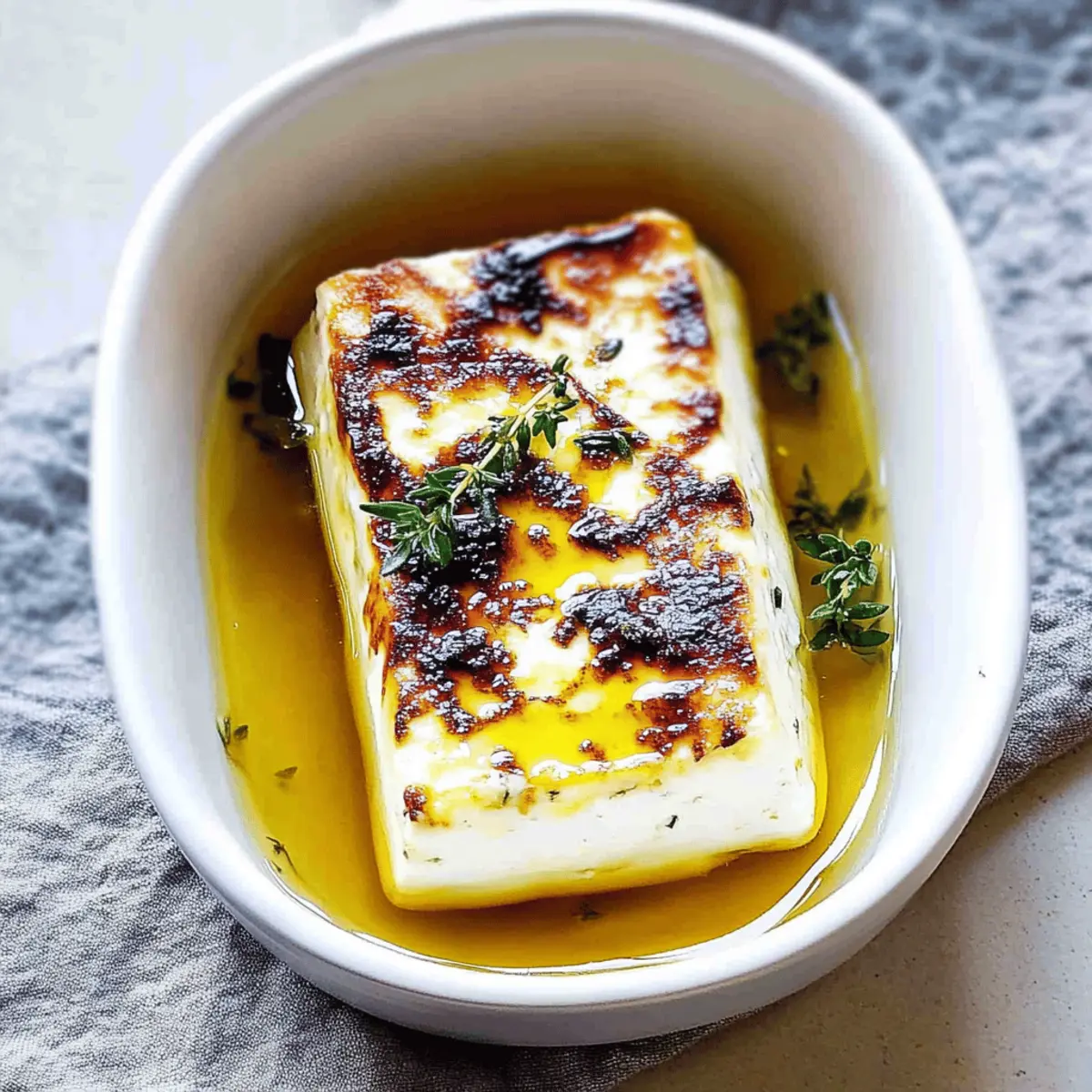 Baked Feta with Honey and Thyme for Irresistible Bliss 2 Feta with Honey and Thyme tcyto8
