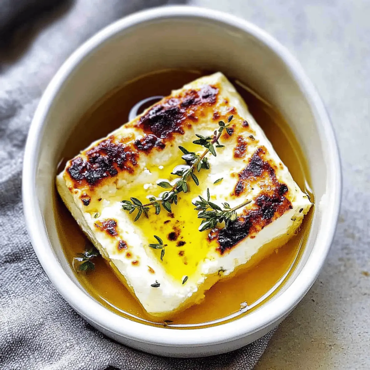 Baked Feta with Honey and Thyme for Irresistible Bliss 3