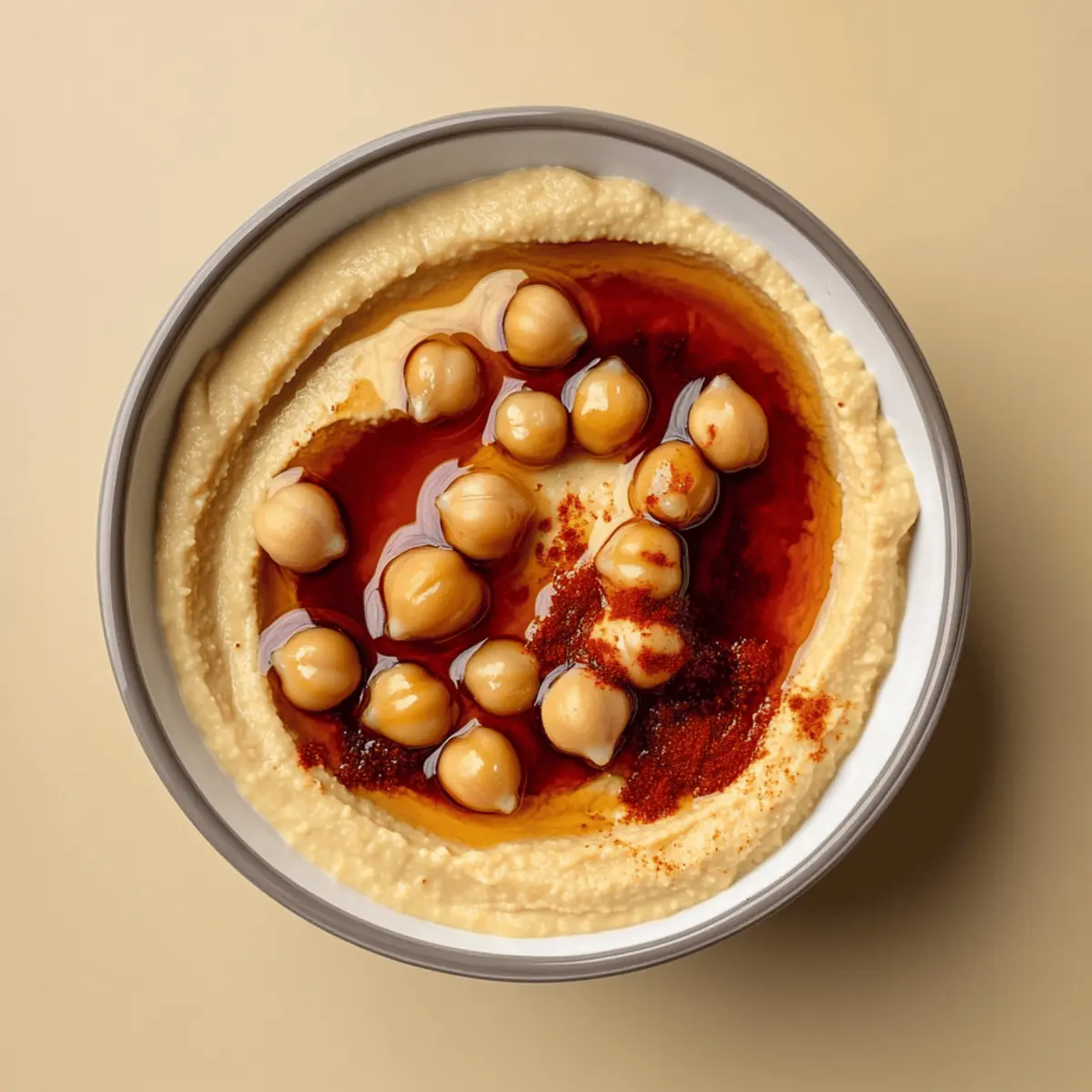 Sweet and Spicy Honey Hummus for a Flavorful Snack 1