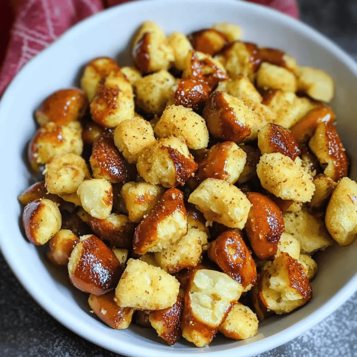 Honey Mustard Onion Pretzels vwkmsu