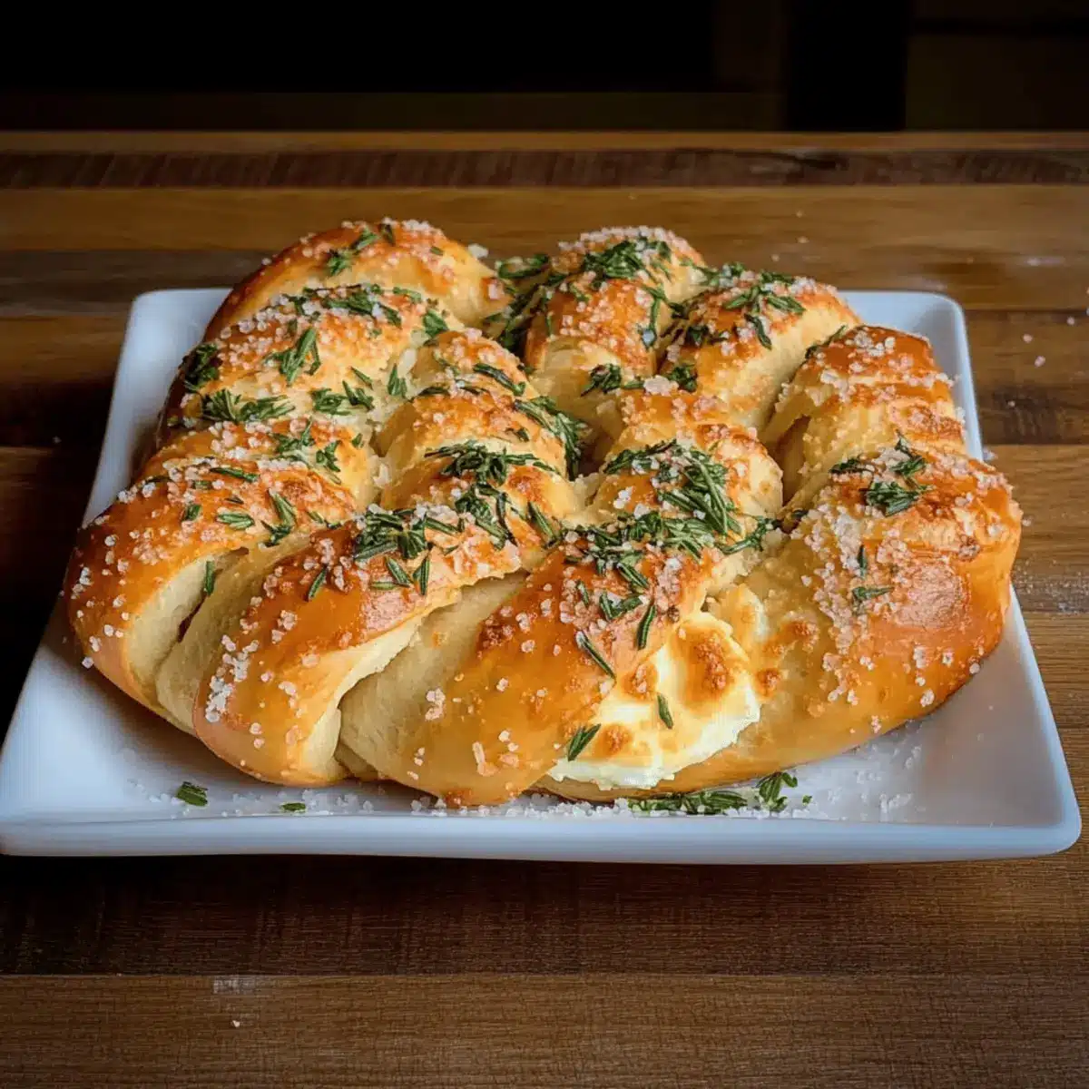 Melt-in-Your-Mouth Mozzarella Stuffed Rosemary Parmesan Pretzels 3 Mozzarella Stuffed Rosemary Parmesan Soft Pretzels phgww9