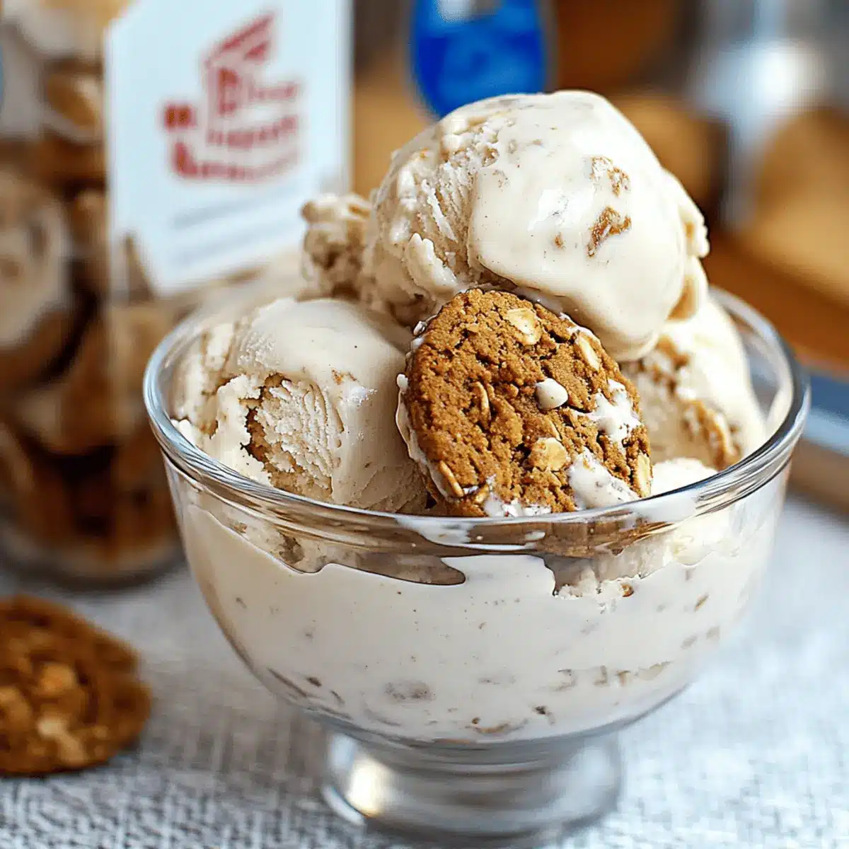 Irresistible Oatmeal Cream Pie Ice Cream You Can Make at Home 1 Oatmeal cream pie ice cream zopprm