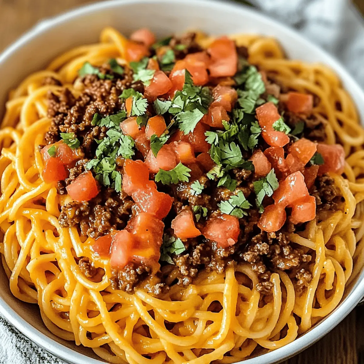 One-Pot Taco Spaghetti: A Quick, Flavor-Packed Family Feast 2 One Pot Taco Spaghetti ahggto
