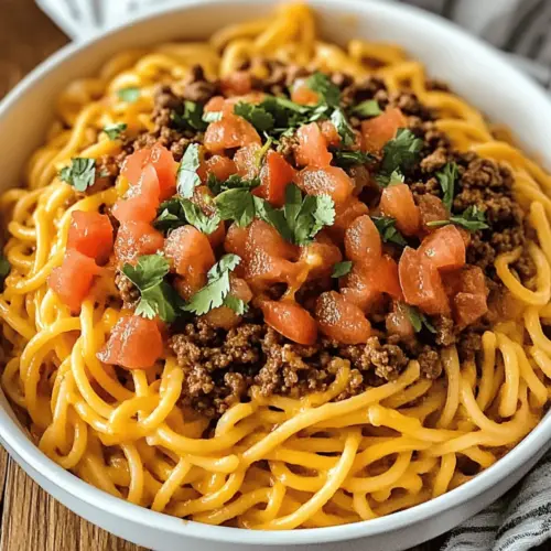 One-Pot Taco Spaghetti: A Quick, Flavor-Packed Family Feast 9 One-Pot Taco Spaghetti