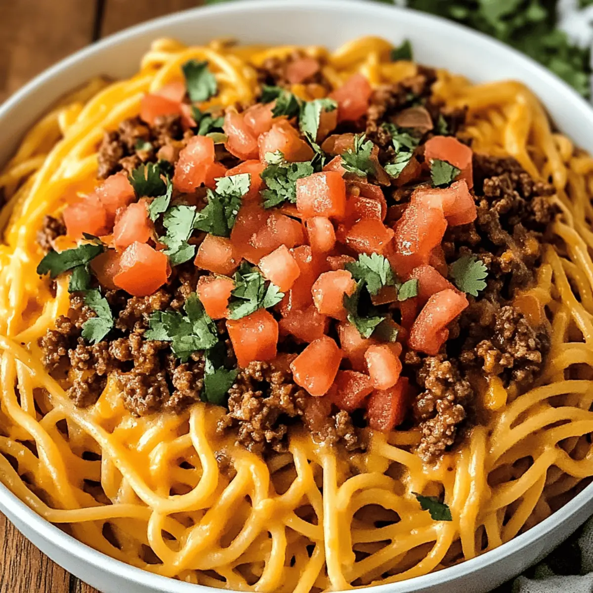 One-Pot Taco Spaghetti: A Quick, Flavor-Packed Family Feast 1 One