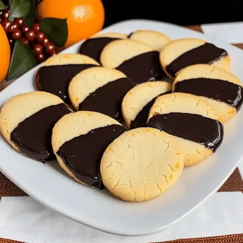 Slice and Bake Chocolate Orange Shortbread Cookies Bliss 16 Slice and Bake Chocolate Orange Shortbread Cookies