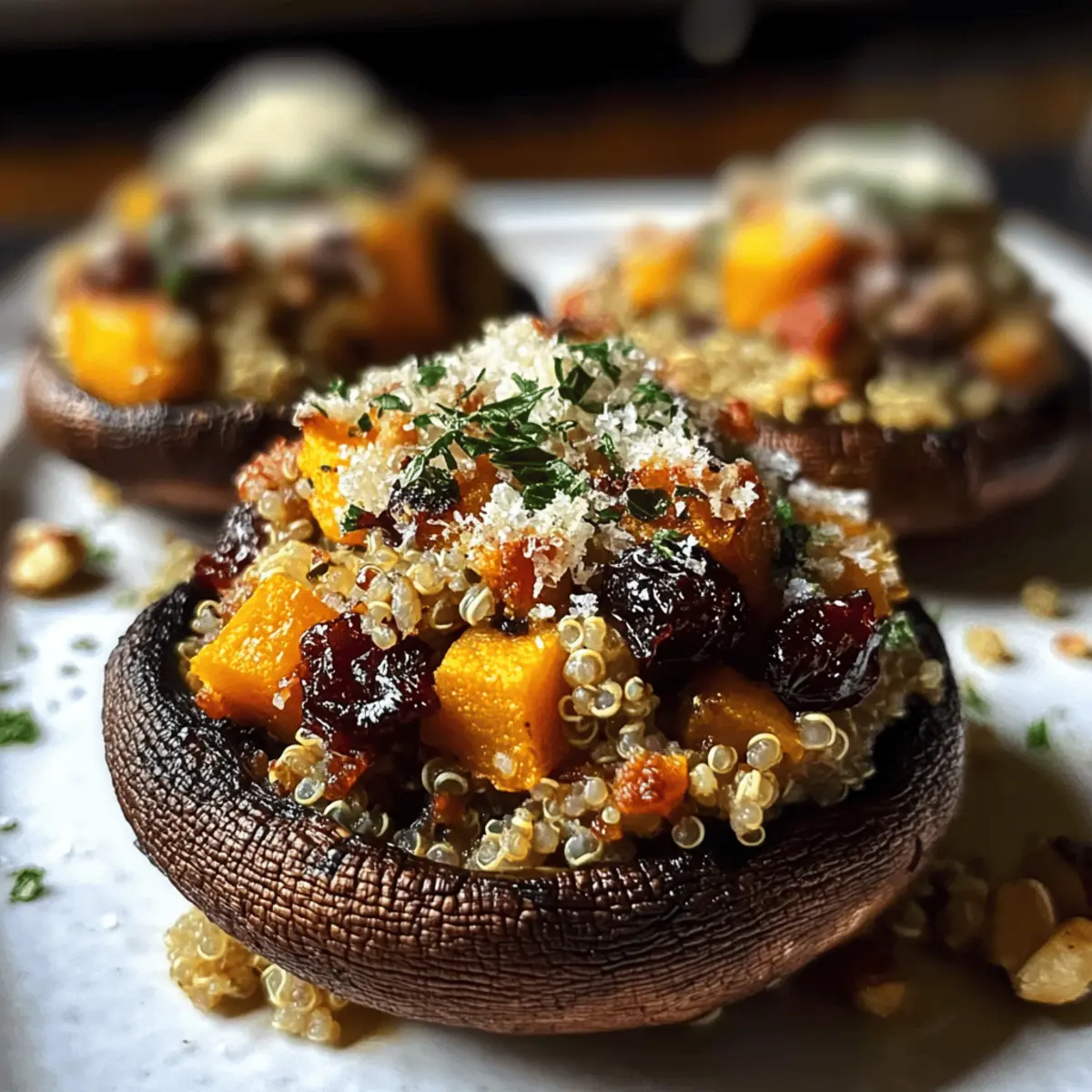 Delicious Stuffed Portobello Mushrooms for Cozy Fall Nights 4 Stuffed Portobello Mushrooms