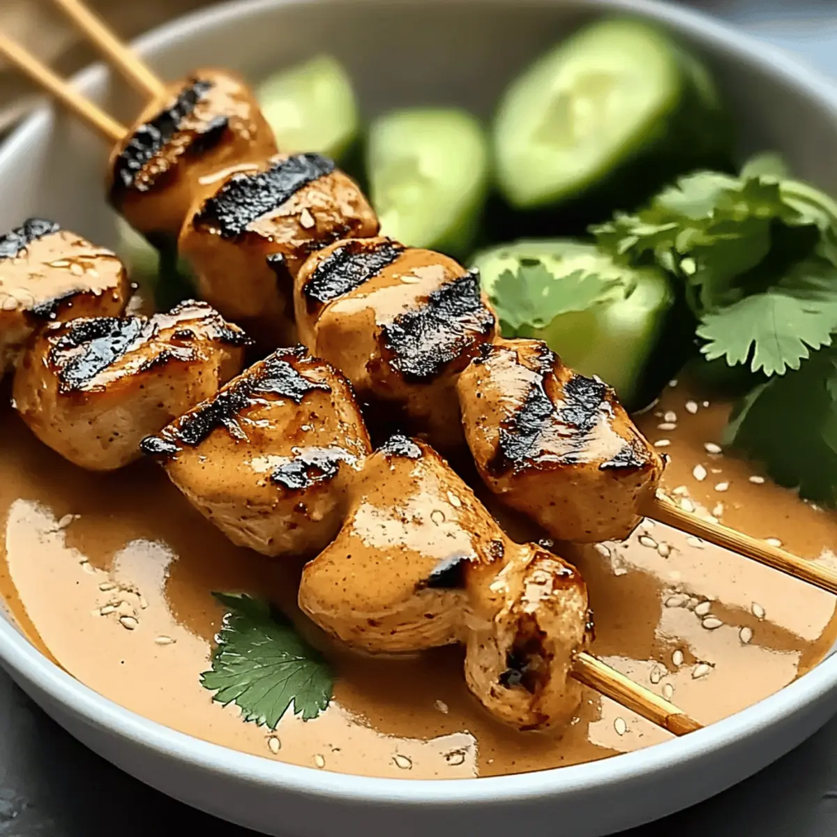 Savor the Moment: Thai Chicken Satay Done Right at Home 2 Thai Chicken Satay jpa2d0