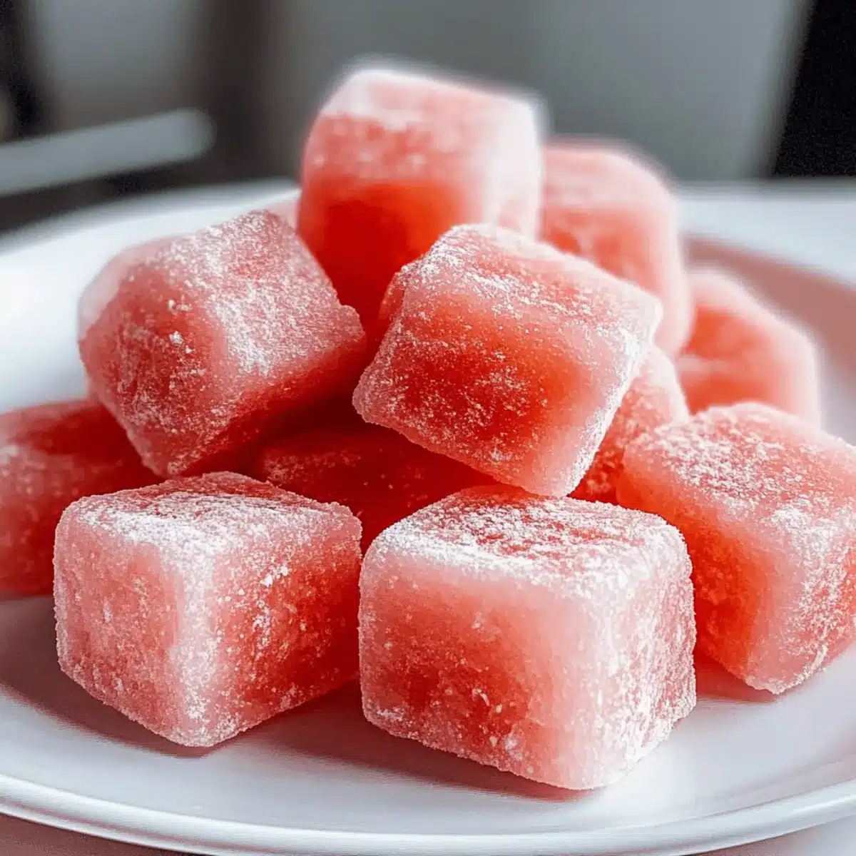 Delightful Watermelon Mochi: A Refreshing Treat to Savor 1 Watermelon Mochi sqid0e