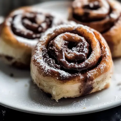 Chocolate Espresso Cinnamon Rolls