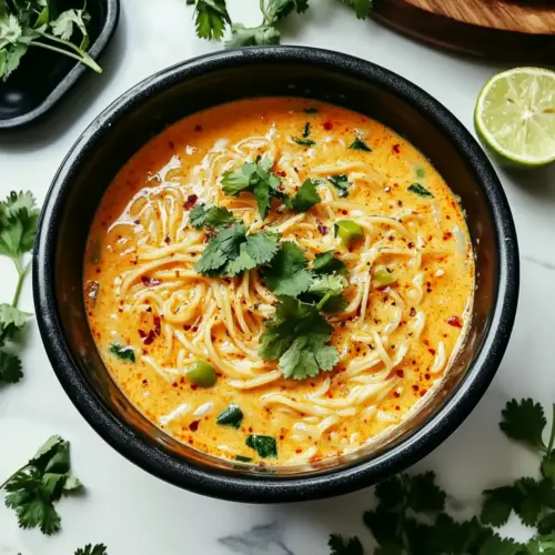 Spicy Coconut Noodles