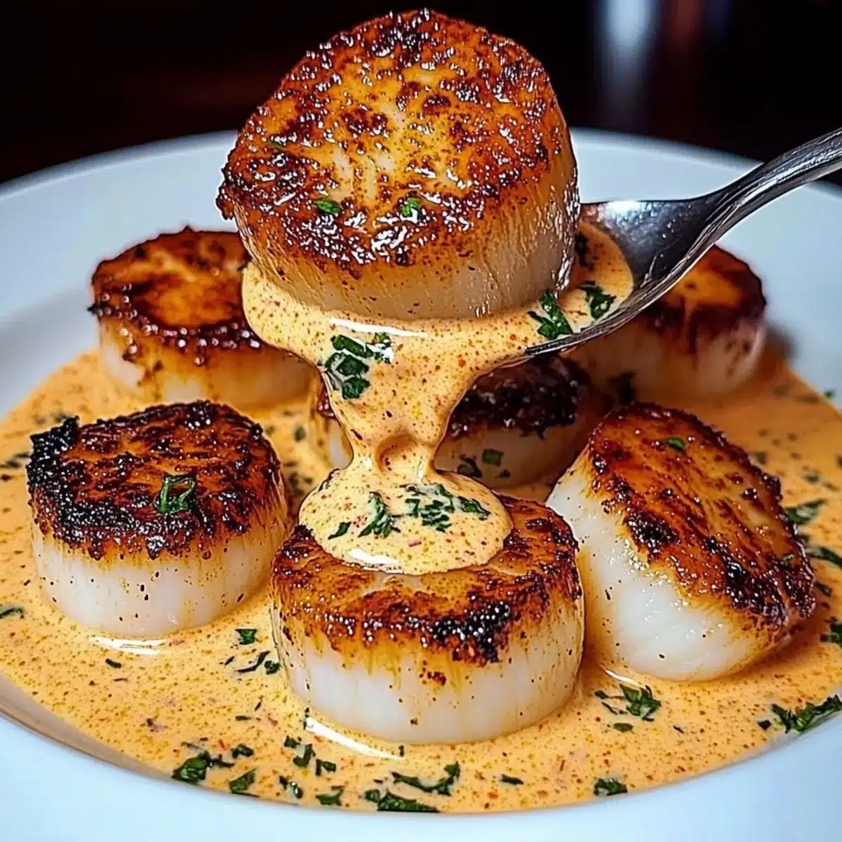 Decadent Seared Scallops Recipe with Spicy Cajun Cream Sauce 2 1a29d644 7df2 4f07 9c95 5a7de70d6977bl tu8a0n
