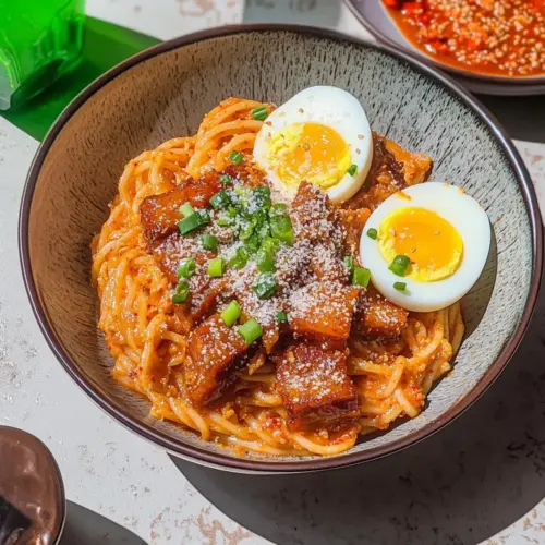Creamy Korean Ssamjang Pasta