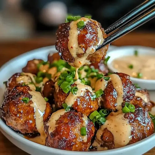 Korean BBQ Meatballs