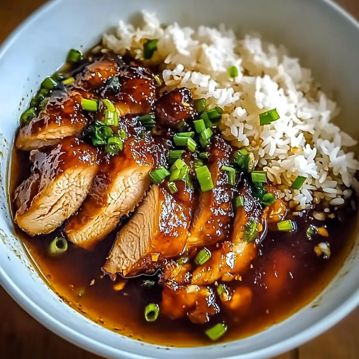 Caramelised Soy Chicken