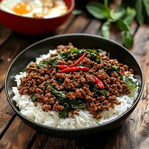Pad Kra Pao (Thai Basil Beef)