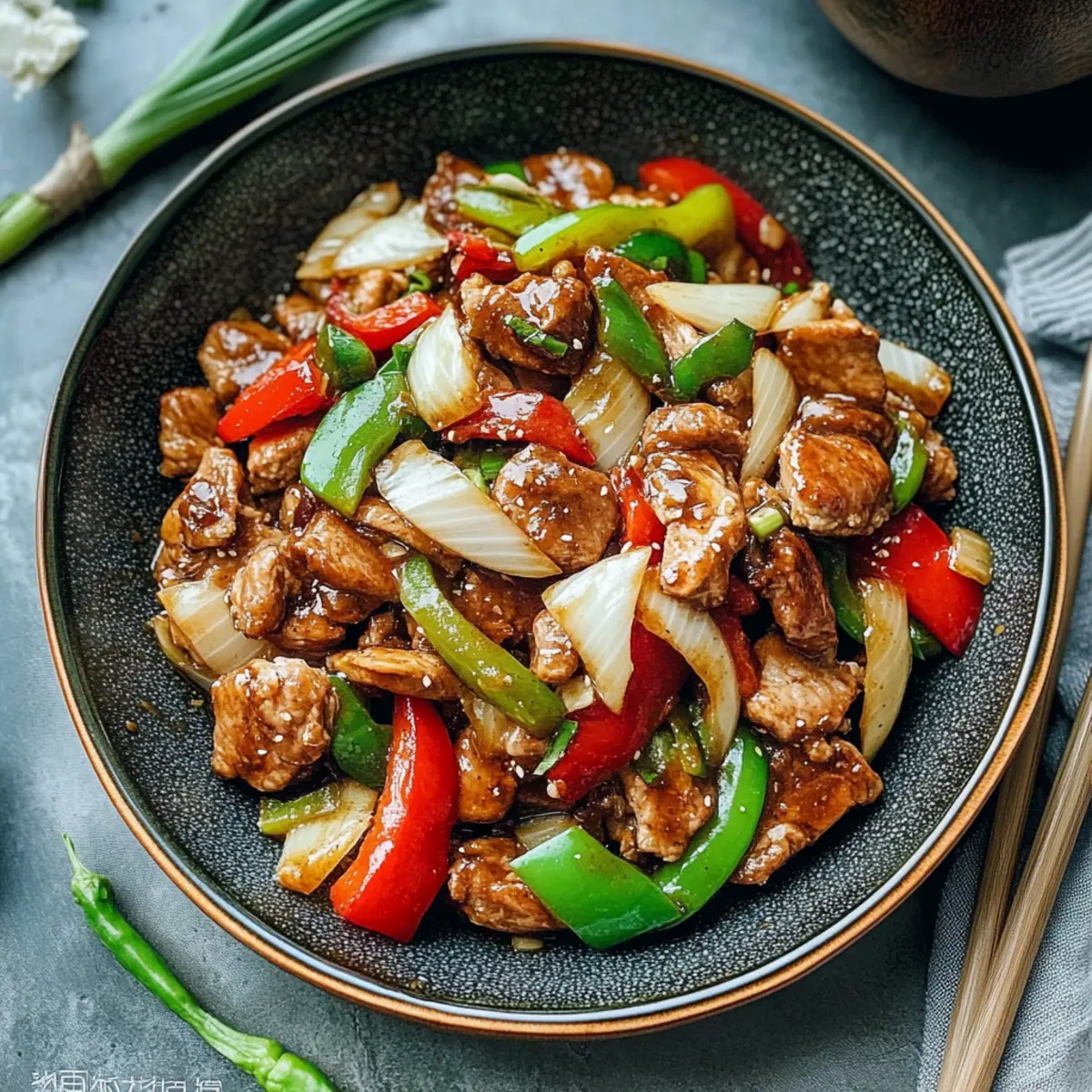 Chicken Liver with Onion and Pepper