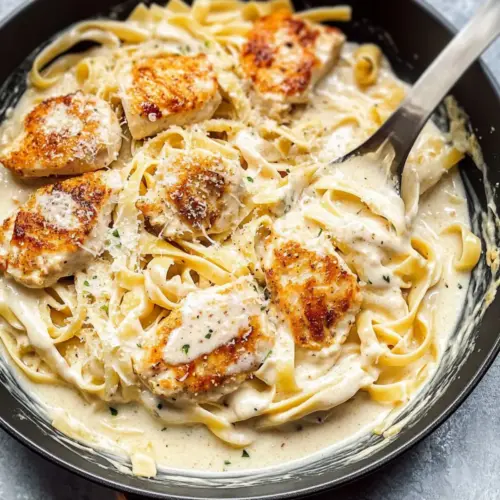 Chicken Fettuccine Alfredo