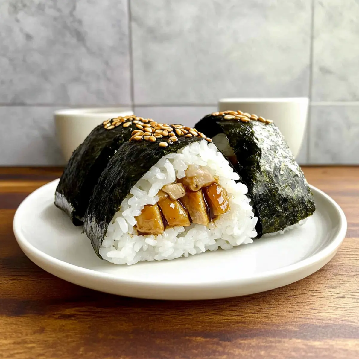 Savory Chicken Onigiri: Easy Japanese Snack Bliss 1 601a775e 59b2 4f79 8f74 e51a254d9b3atr avayr6
