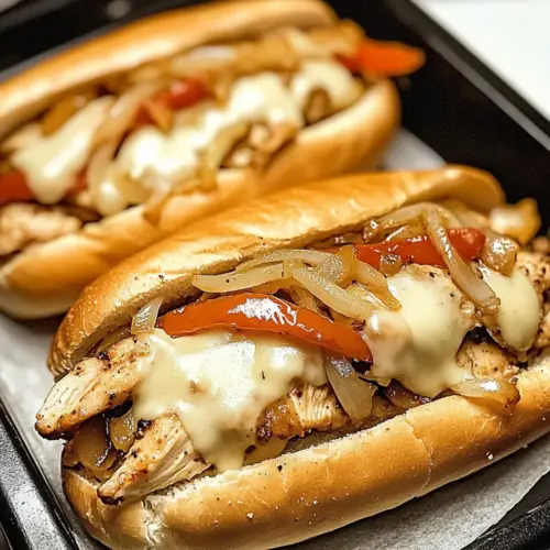 Chicken Philly Cheese Steaks