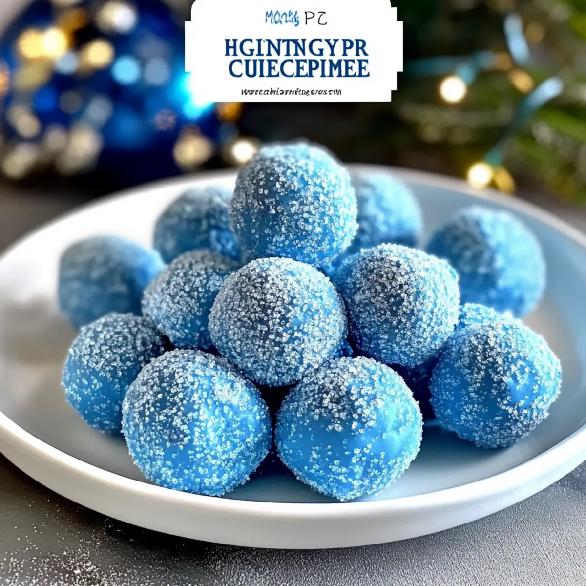 Blue Christmas Truffles: Indulgent No-Bake Holiday Treats 2 67edee1a 6185 4a9c afe8