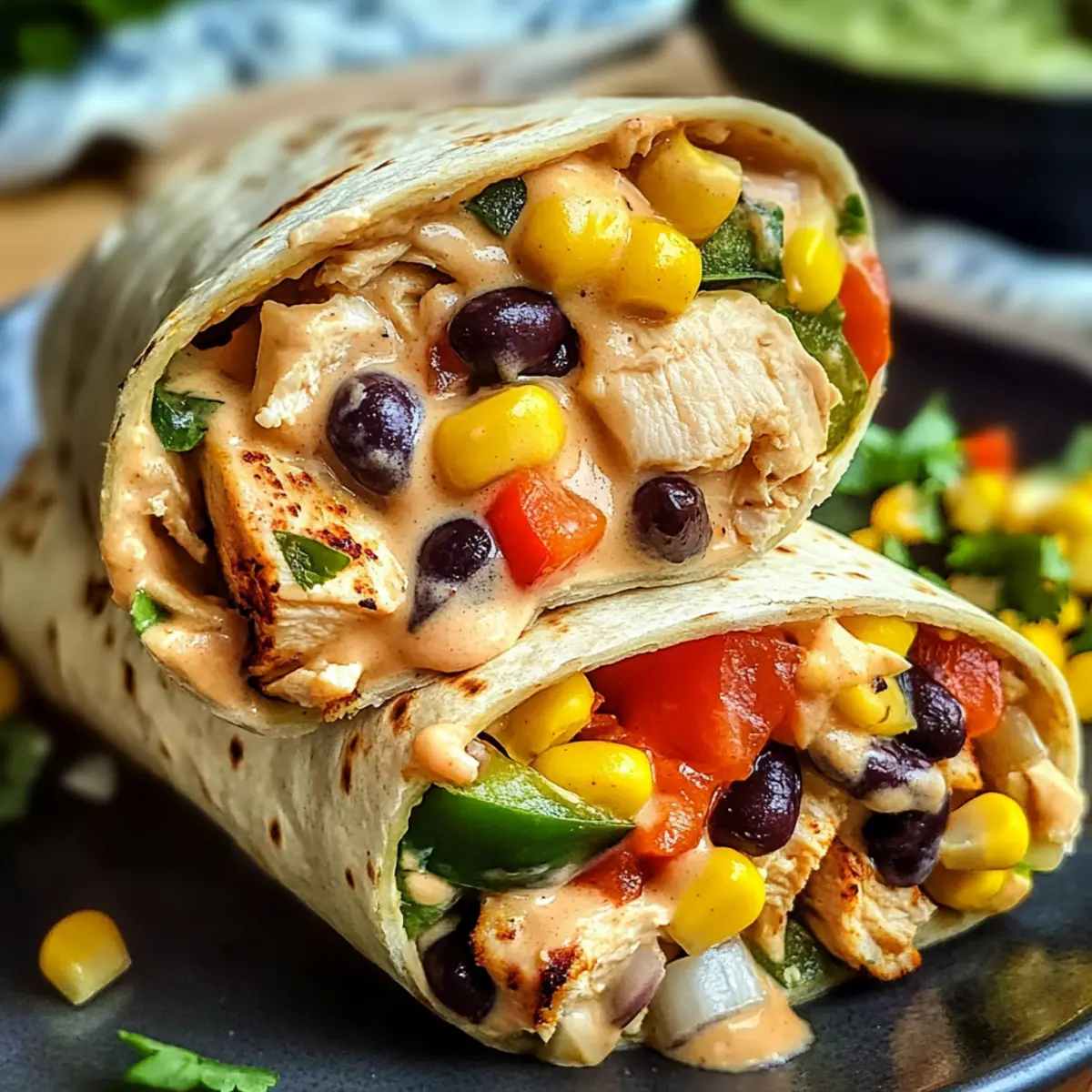 Delicious Southwest Chicken Wraps for Quick Family Meals 2 7a22b364 b7ee 4192 b7c6 db6dbbb35d0fbl z24upf