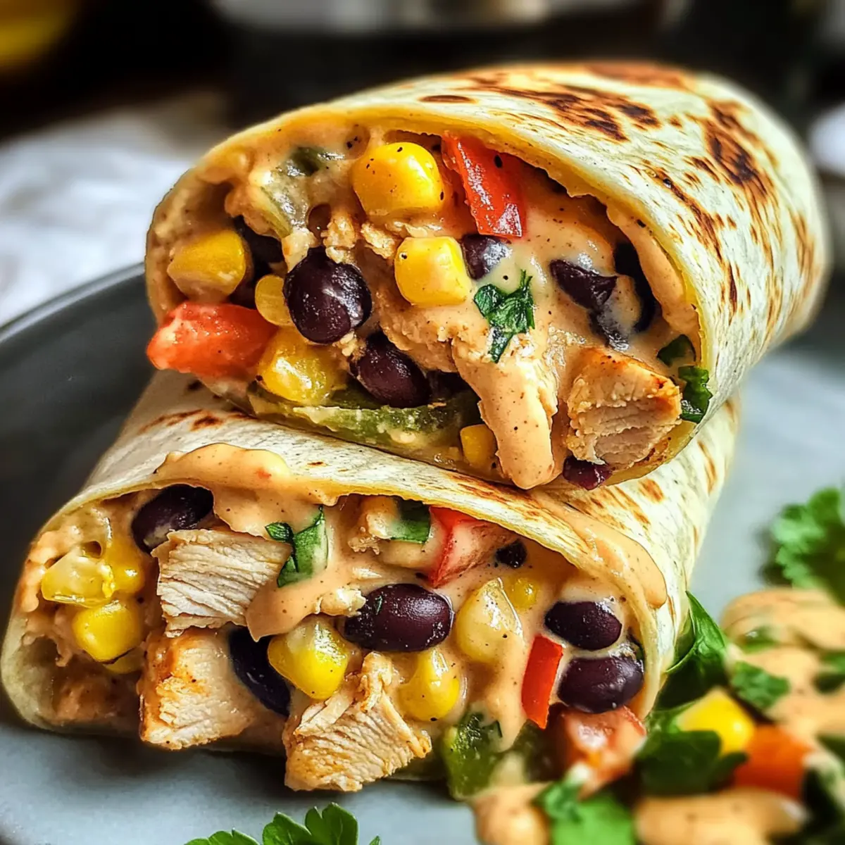 Delicious Southwest Chicken Wraps for Quick Family Meals 3 7a22b364 b7ee 4192 b7c6