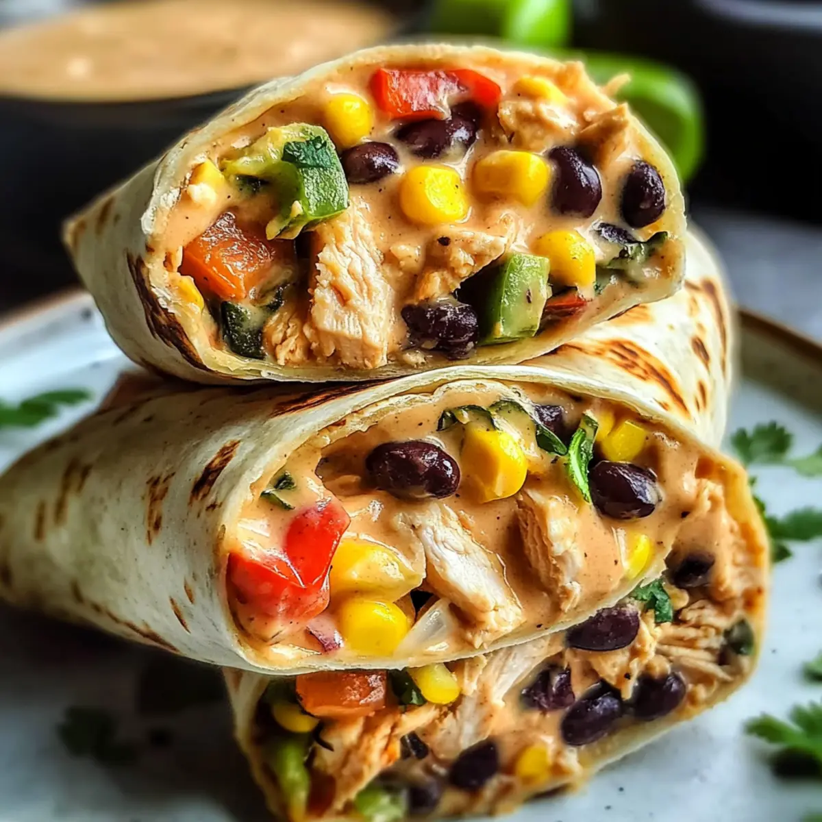 Delicious Southwest Chicken Wraps for Quick Family Meals 1 7a22b364 b7ee 4192 b7c6