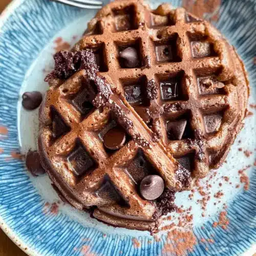 Indulge in Chocolatey Brownie Waffles – Guilt-Free Delight! 15 Brownie Waffle