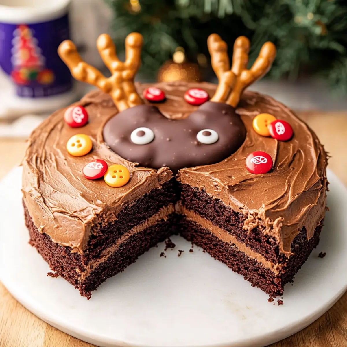 Delightful Chocolate Orange Reindeer Cake for Festive Cheer 3 a253f972 aa6e 4c86 a851 e573910c1f8fbr evo93k