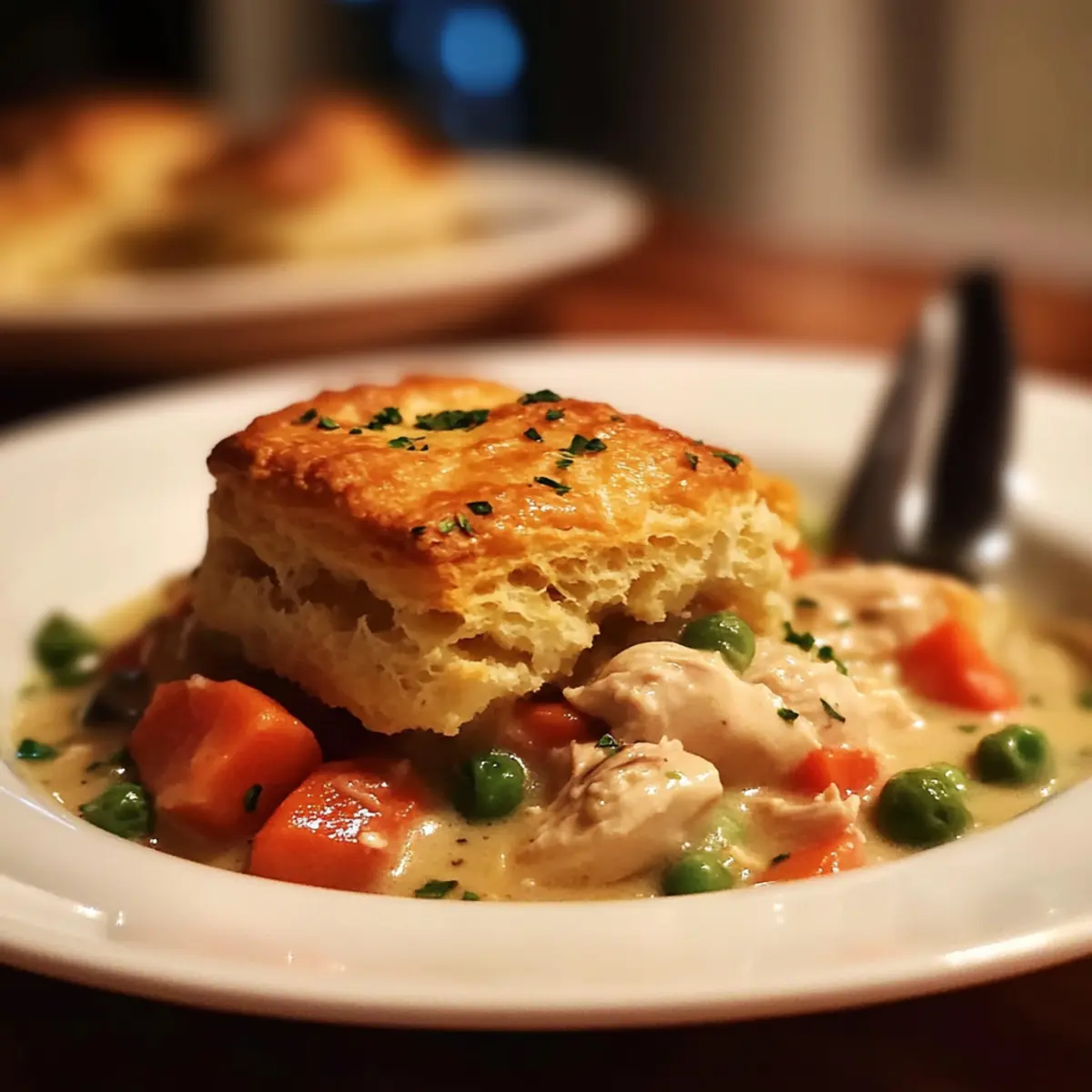Red Lobster Biscuit Chicken Pot Pie