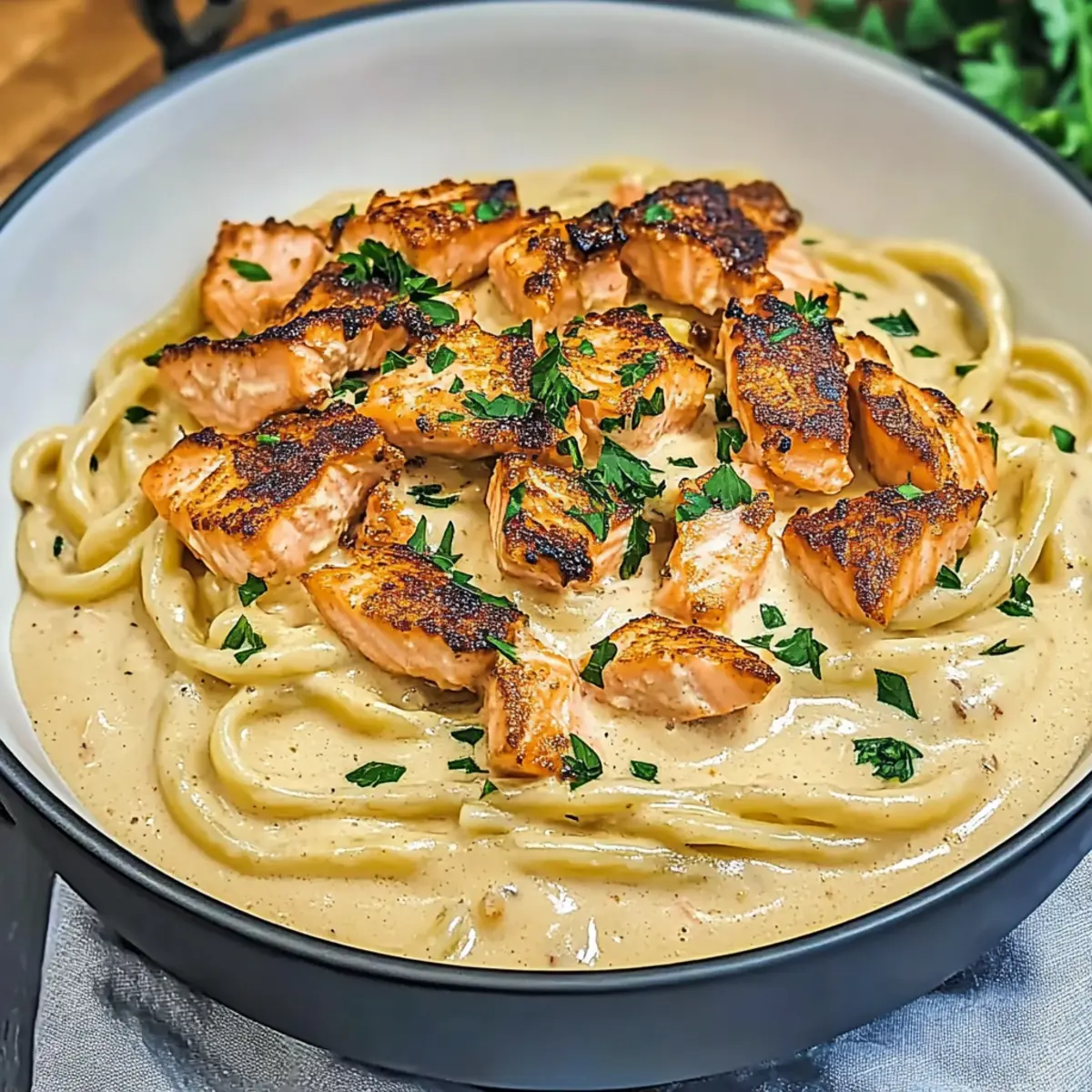 Creamy Salmon Pasta