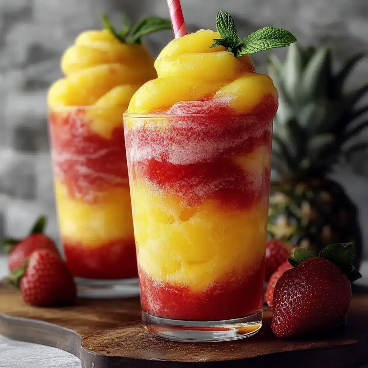 Refreshing Fresh Pineapple Strawberry Swirled Slushies to Beat the Heat 3 edb83ba8 a9c7 40d3 9a48 0069bff0f4a5br pm31nq
