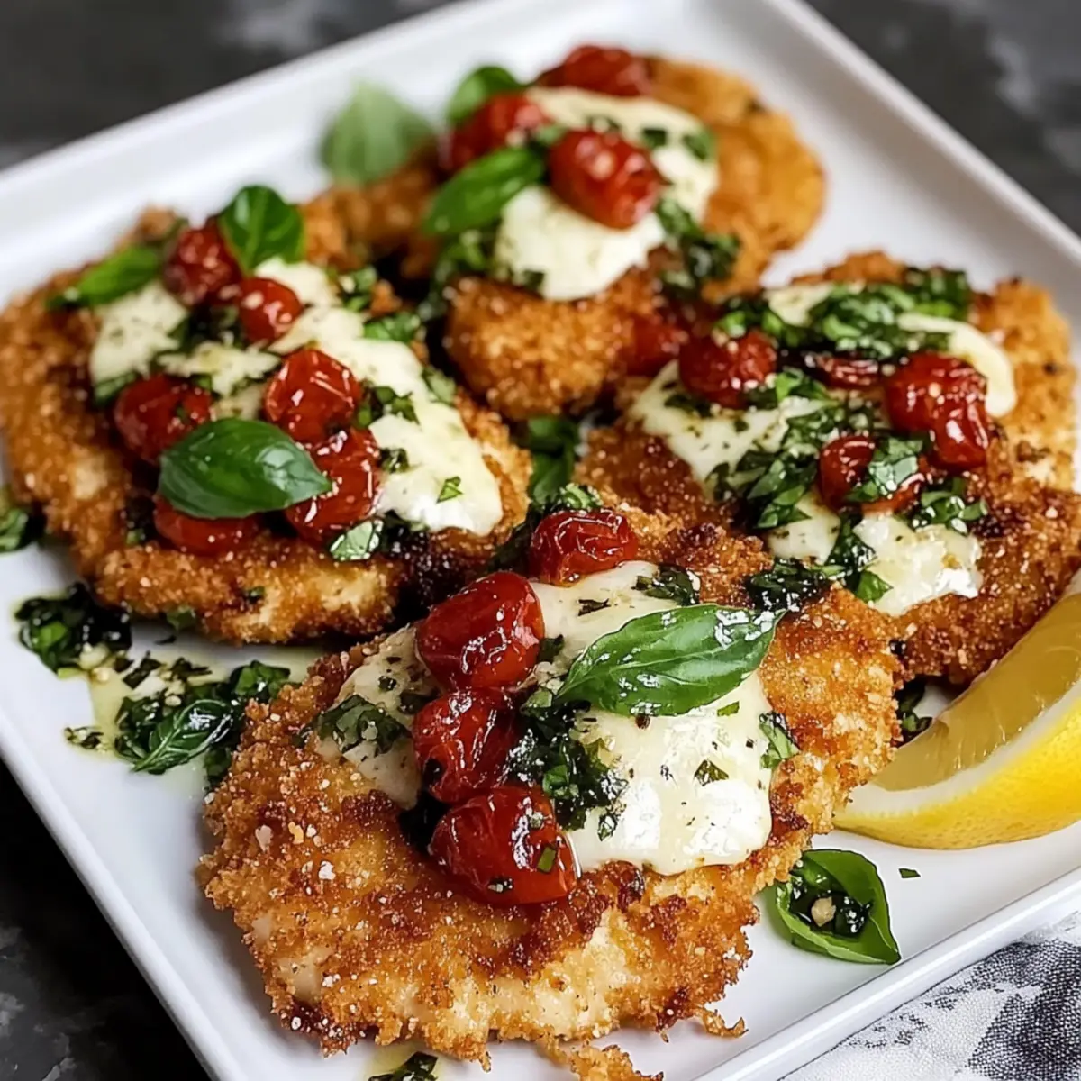 Parmesan-Basil Chicken Cutlets