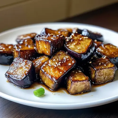 Miso Glazed Eggplant