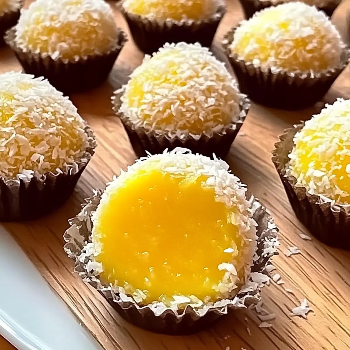 Easiest Mango Truffles Ever