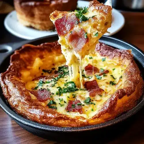 Cheddar & Bacon Dutch Baby