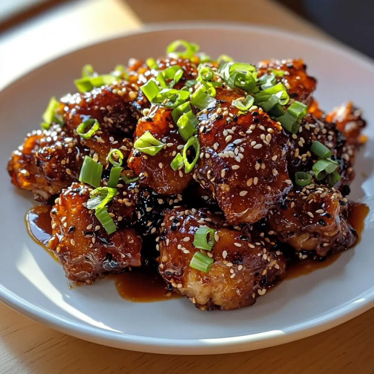 Irresistible Korean Garlic Soy Chicken